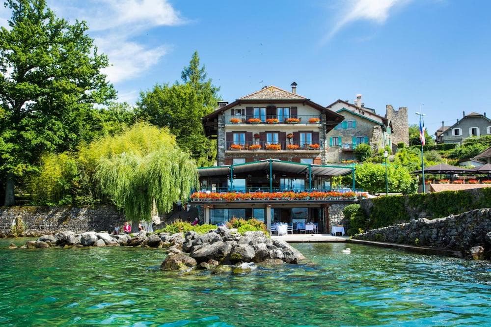Yvoire - Hotel du Port. Lake Geneva