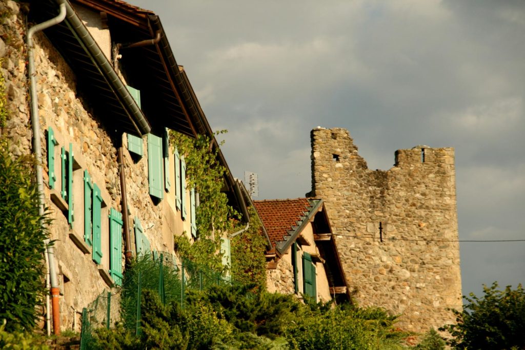 Yvoire, the medieval ramparts