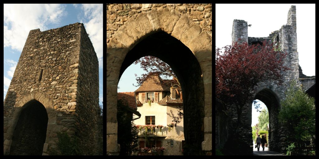Yvoire medieval village ramparts
